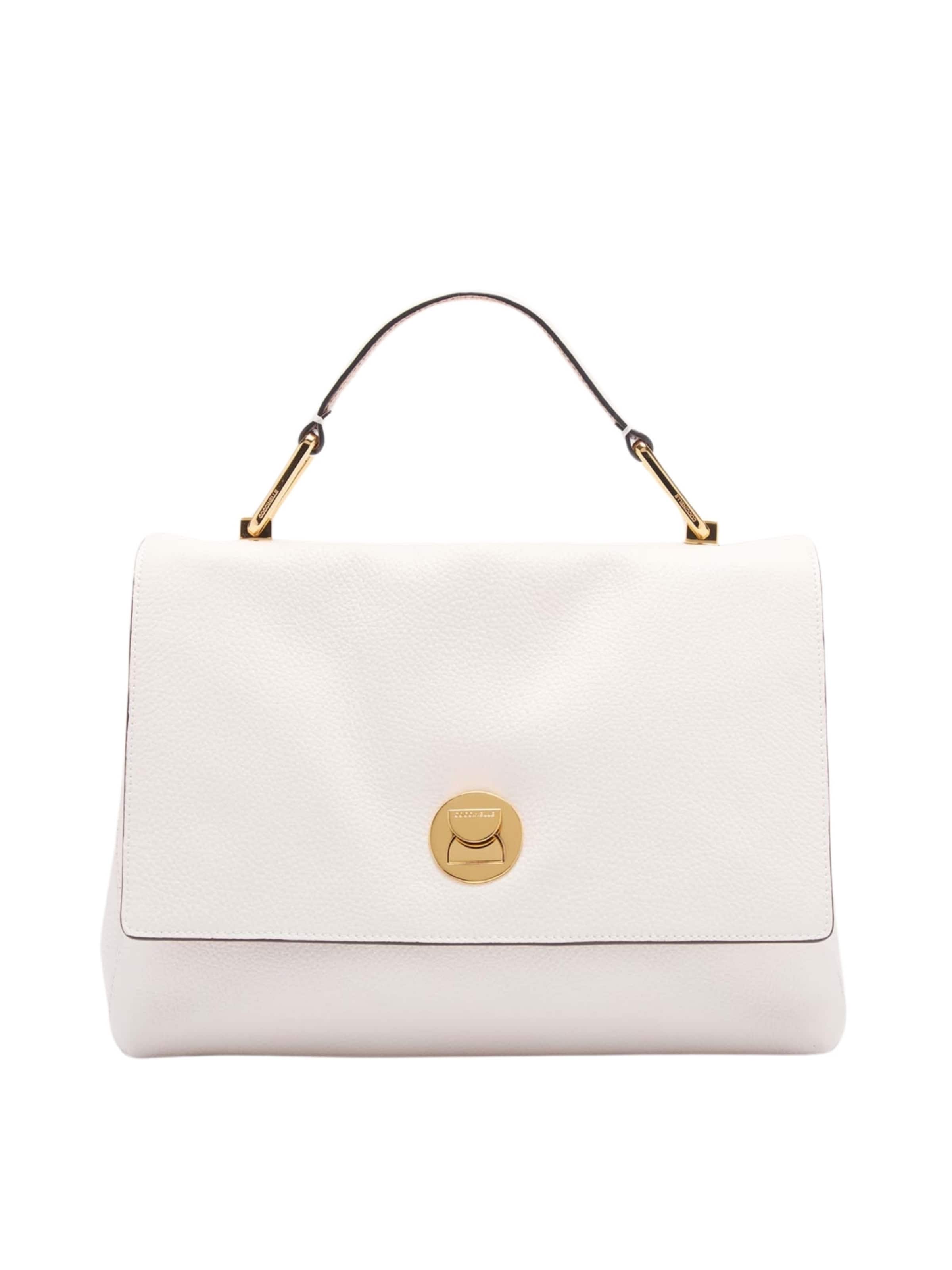 Borsa a mano 'COCCINELLE LIYA' di Coccinelle in bianco: frontale