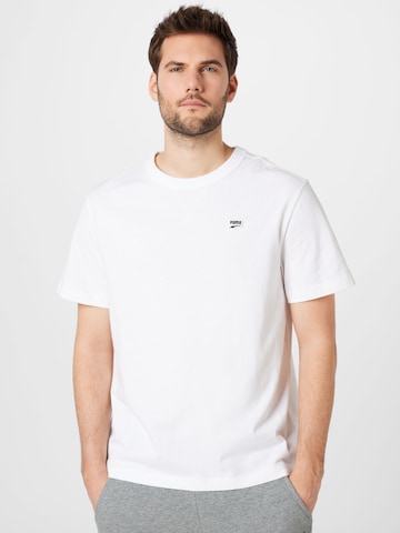 PUMA Shirt 'Downtown' in Wit: voorkant