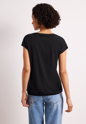 STREET ONE Shirt in Black