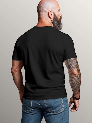 MoonWorks Shirt 'Back to 90s' in Black