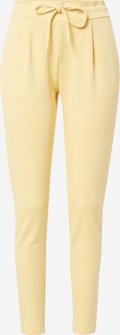 ICHI Slim fit Pants 'KATE' in Yellow: front
