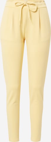 ICHI Zúžený Kalhoty 'KATE' – žlutá: přední strana