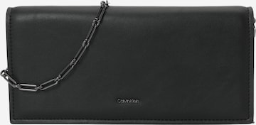 Pochette Calvin Klein en noir : devant