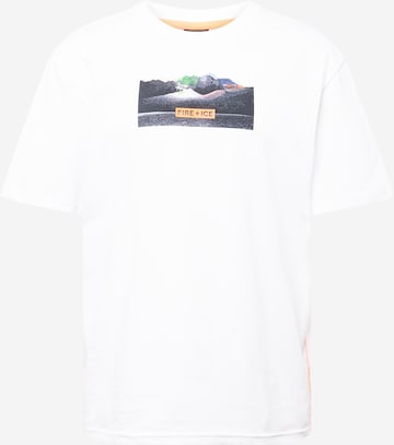 Bogner Fire + Ice Majica 'MICK3' | bela barva: sprednja stran