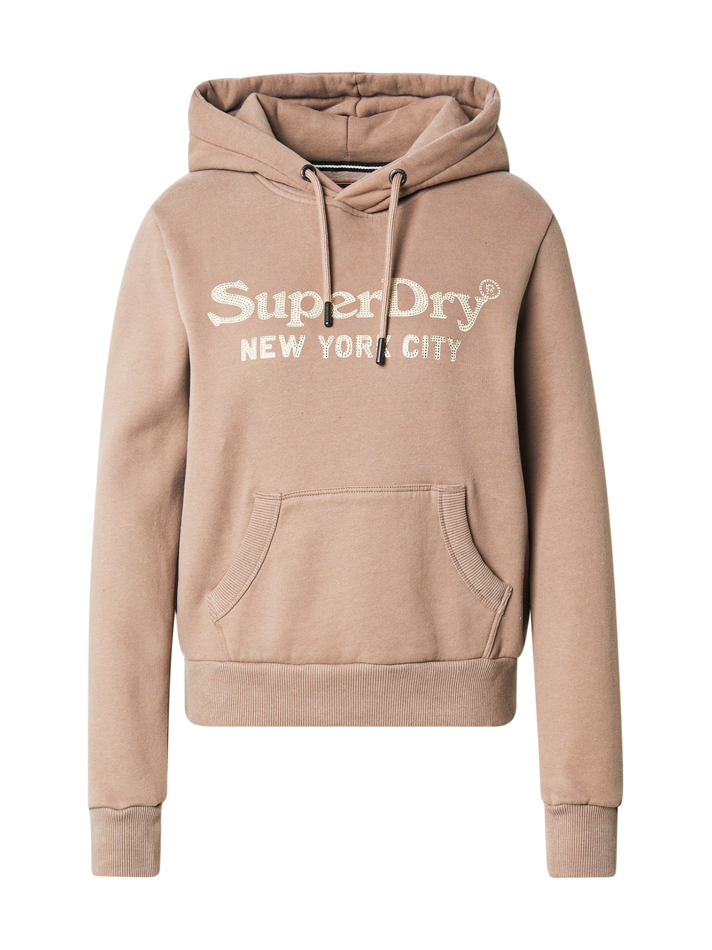 Felpa di Superdry in marrone: frontale