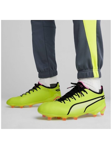PUMA - Zapatillas de fútbol 'Puma King Ultimate FG AG' en verde: frente