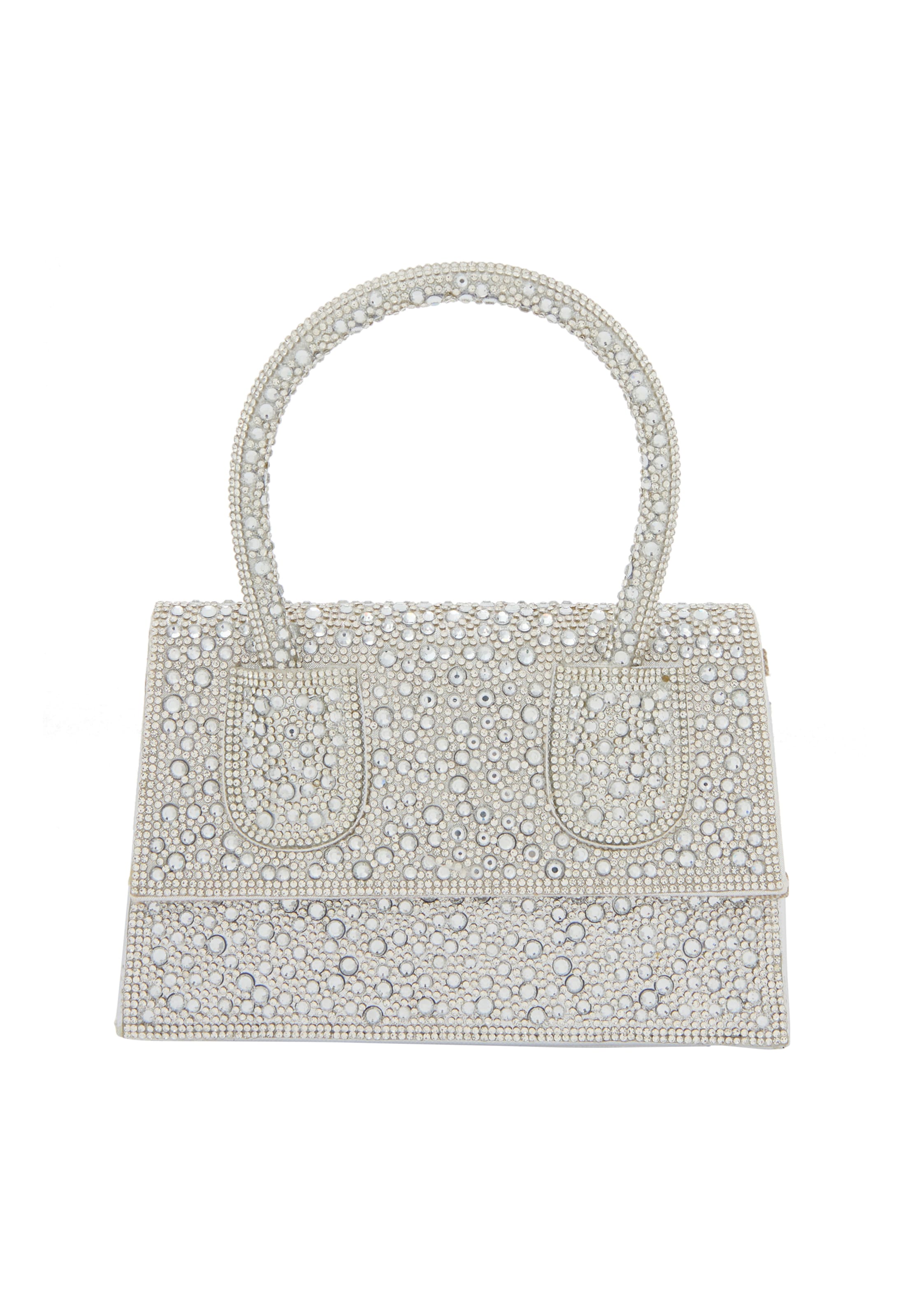 faina Pidulik käekott, värv Hõbe: eest vaates