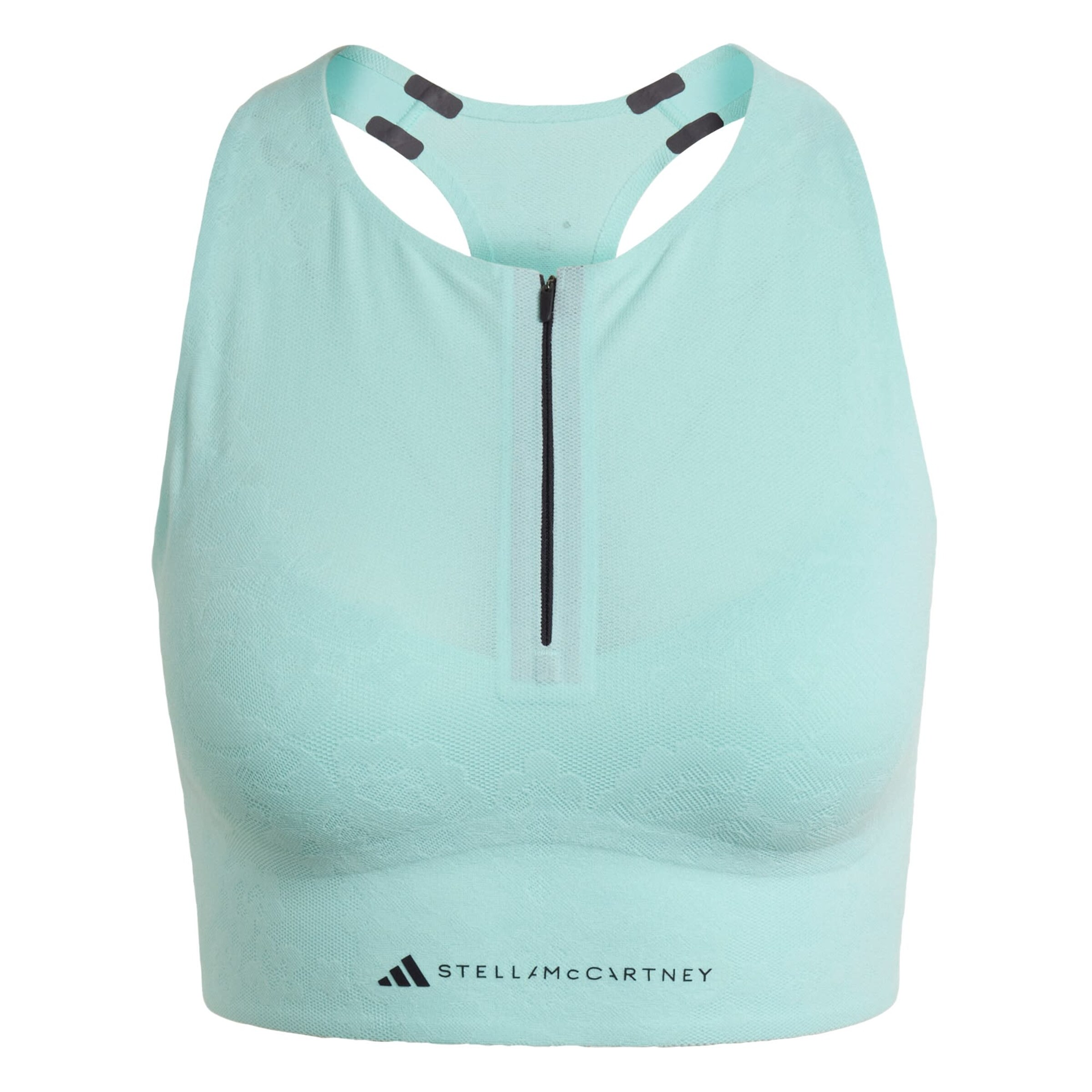 ADIDAS BY STELLA MCCARTNEY Sports Top in XXS in Aqua / Black, Item view