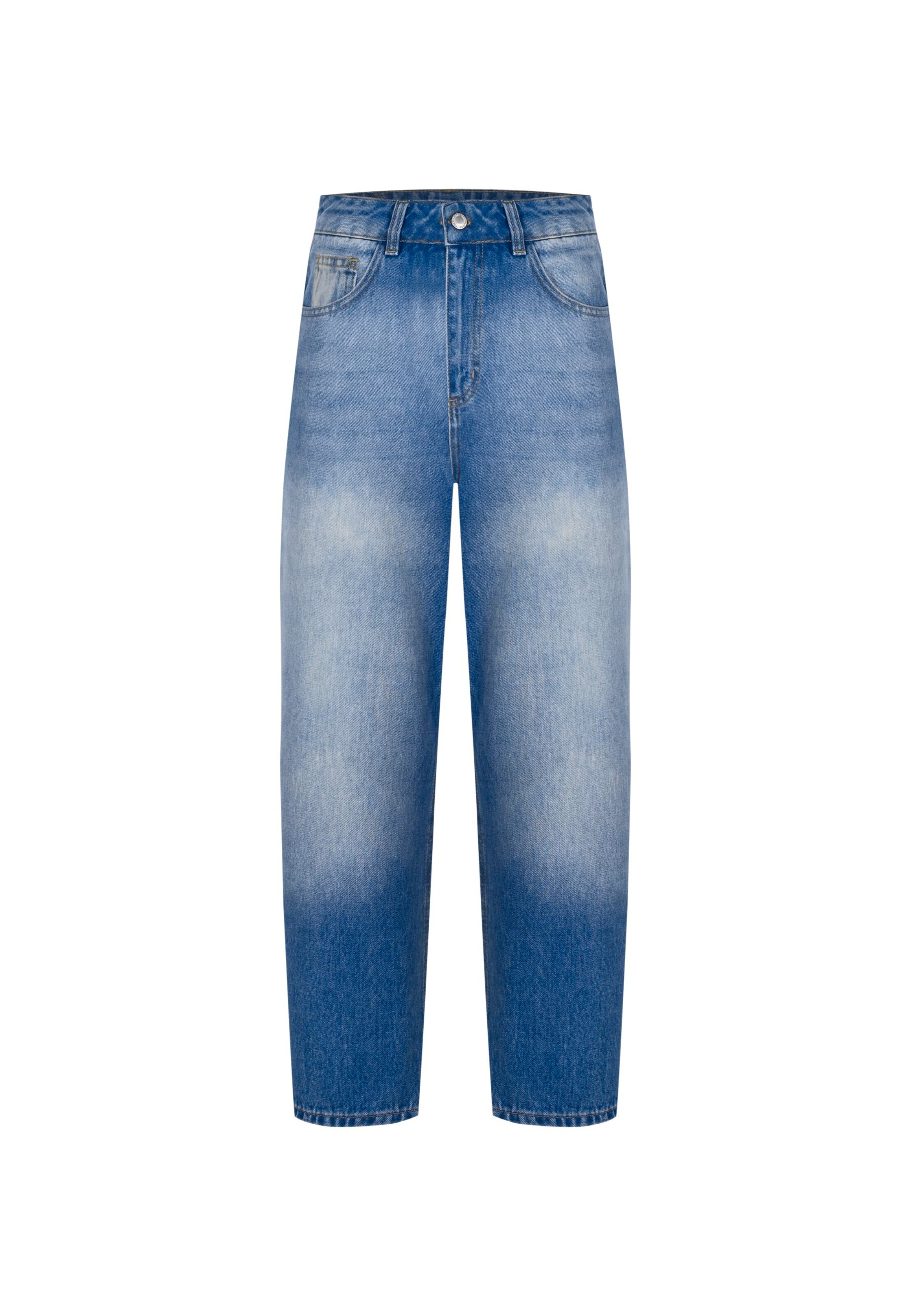 FRESHLIONS Regular Jeans 'Silvia' in Blauw: voorkant