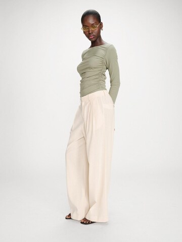 Grace & Mila Wide Leg Hose 'VERY'‌‌‌‌‌‌‌‌‌ in Beige