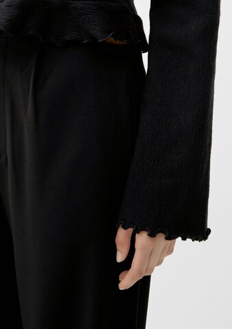 QS Knit cardigan in Black