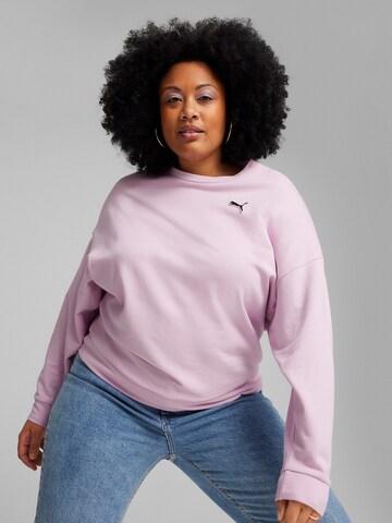 PUMA Sportsweatshirt 'Better Essentials' i lilla: forside