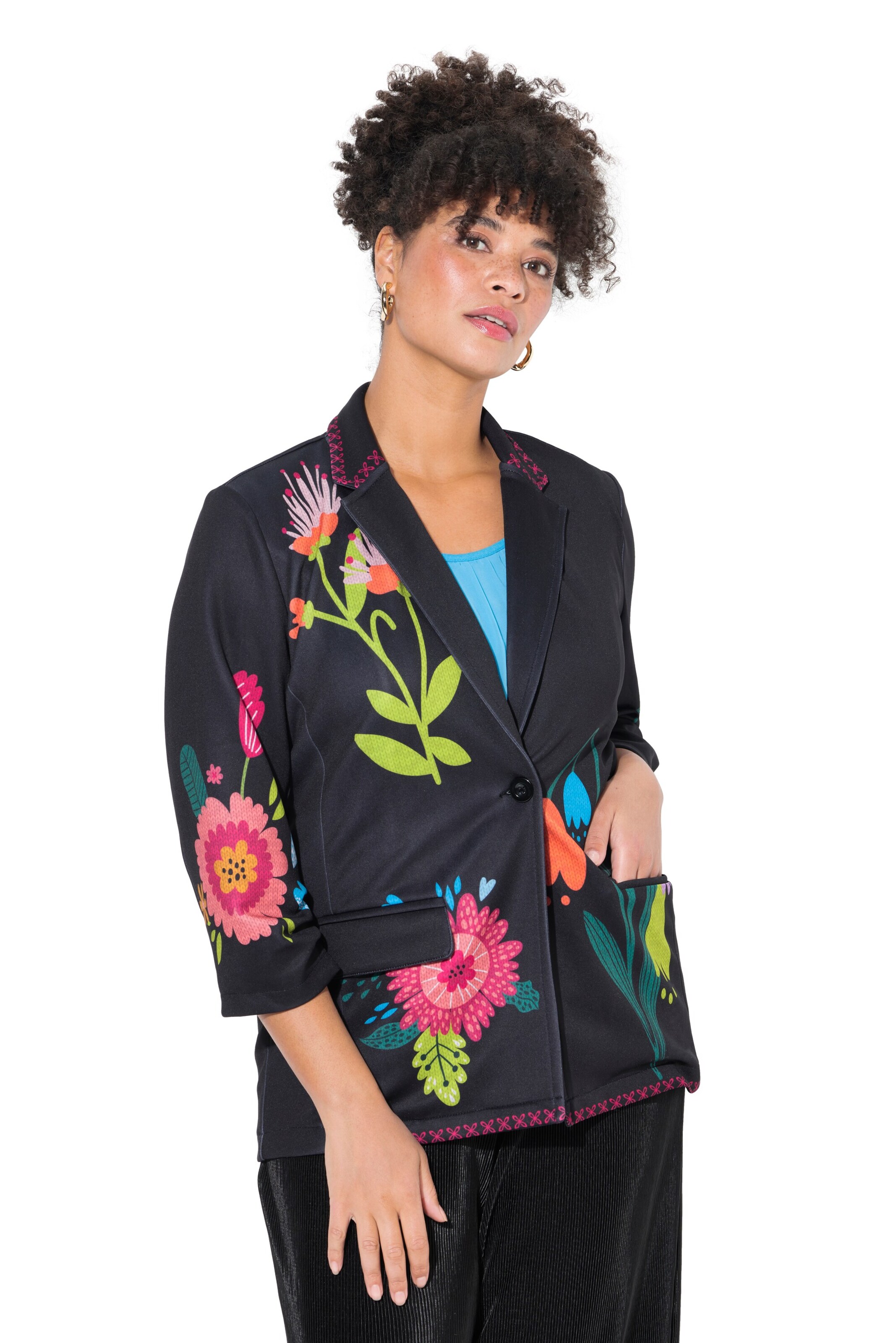 MIAMODA Blazers in Zwart: voorkant