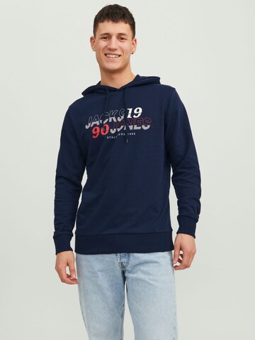 JACK & JONES - Sudadera en azul: frente