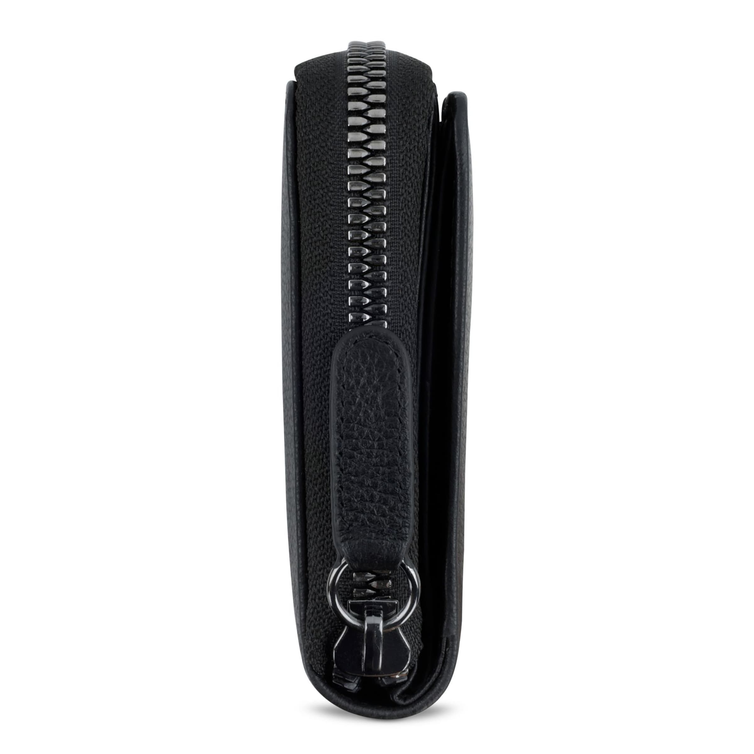 Portamonete 'Mira' di bugatti in nero