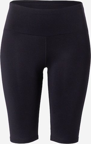 Skinny Pantaloni sport de la Hey Honey pe negru: față