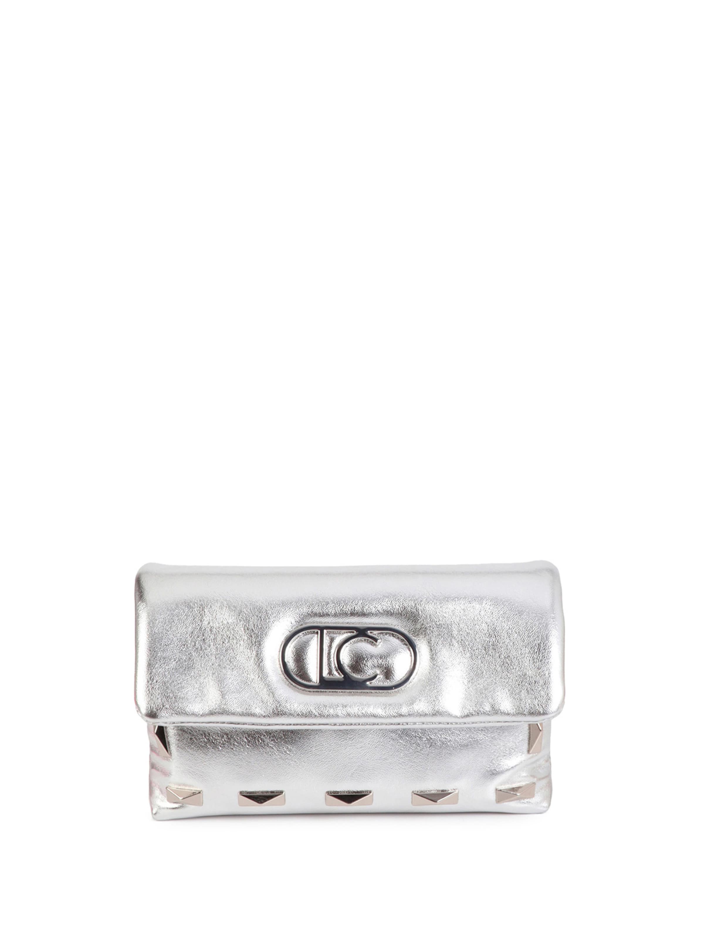 Lola Casademunt Crossbody Bag in Silver: front