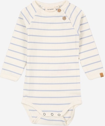 Lil'Atelier Φορμάκι/κορμάκι 'NBMKAIL' σε λευκό: μπροστά