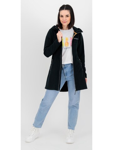 deproc Fleece Jacket 'GLORY APRIL' in Black