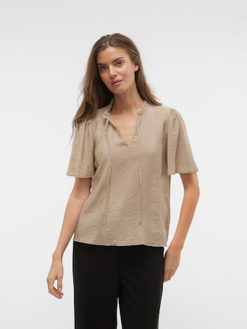 VERO MODA Blus 'JOSIE' i beige