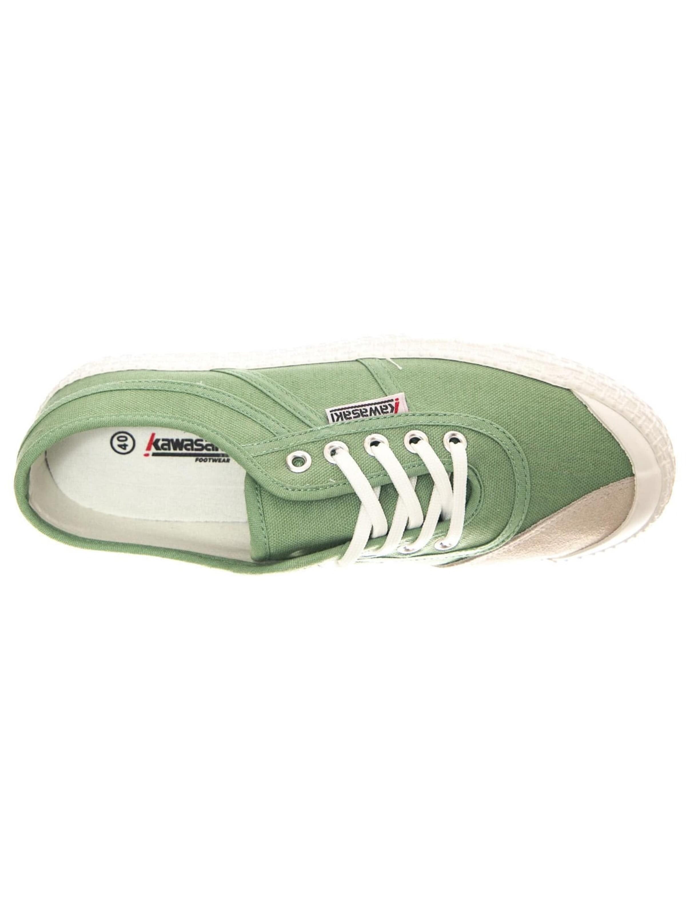 Sneaker bassa di KAWASAKI in verde