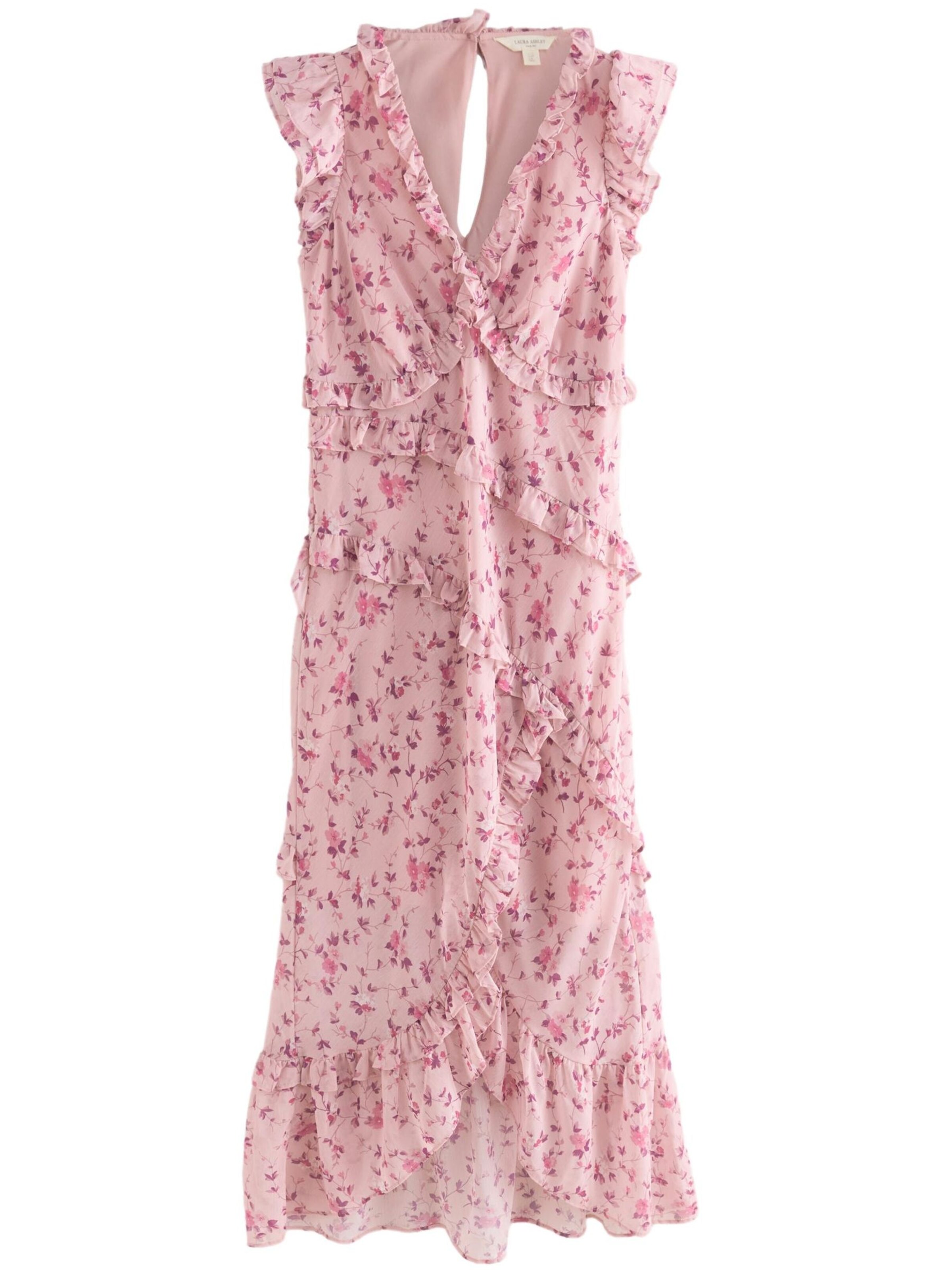Robe LAURA ASHLEY en rose : devant