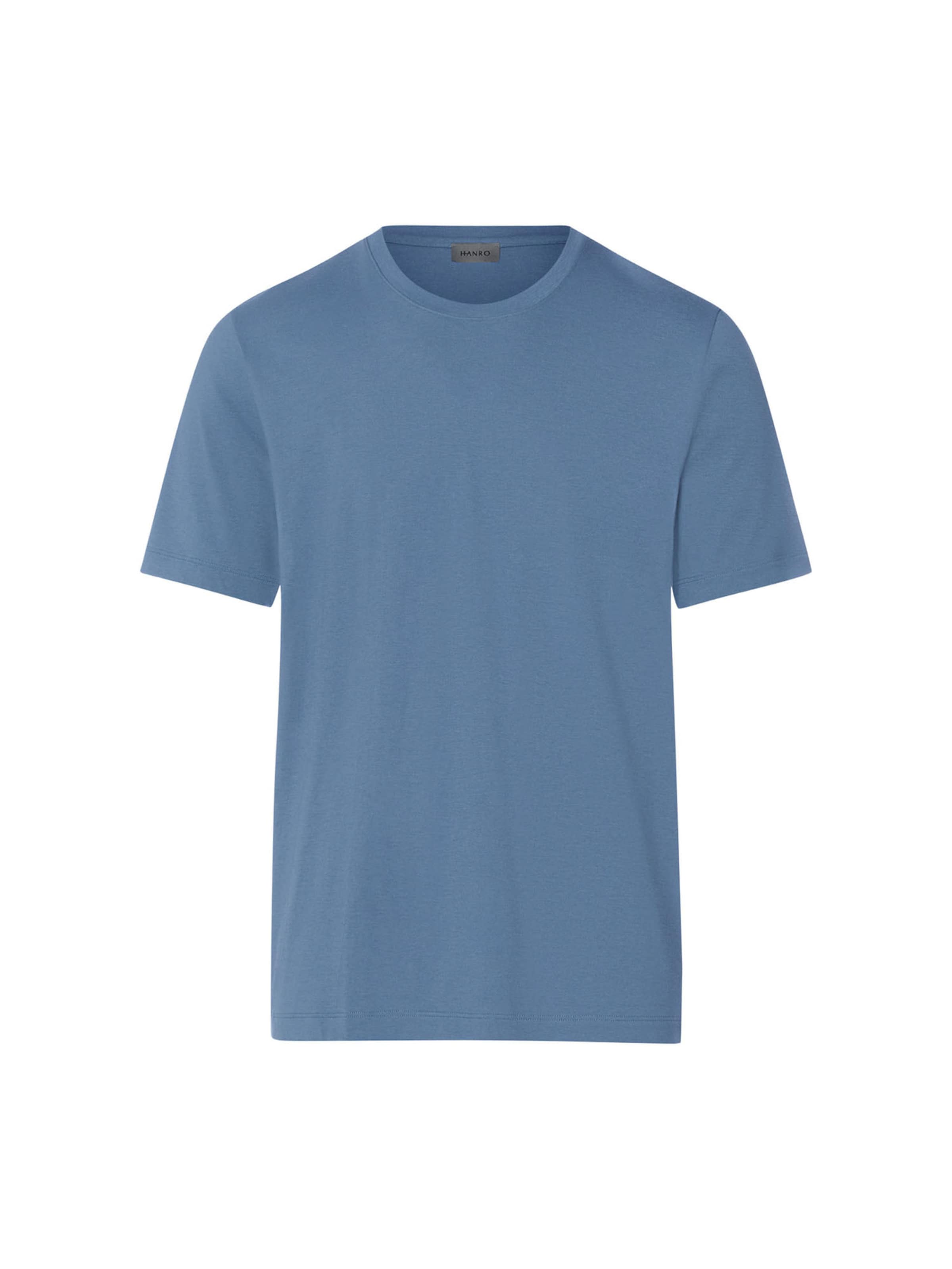 T-Shirt ' Living Shirts ' Hanro en bleu : devant