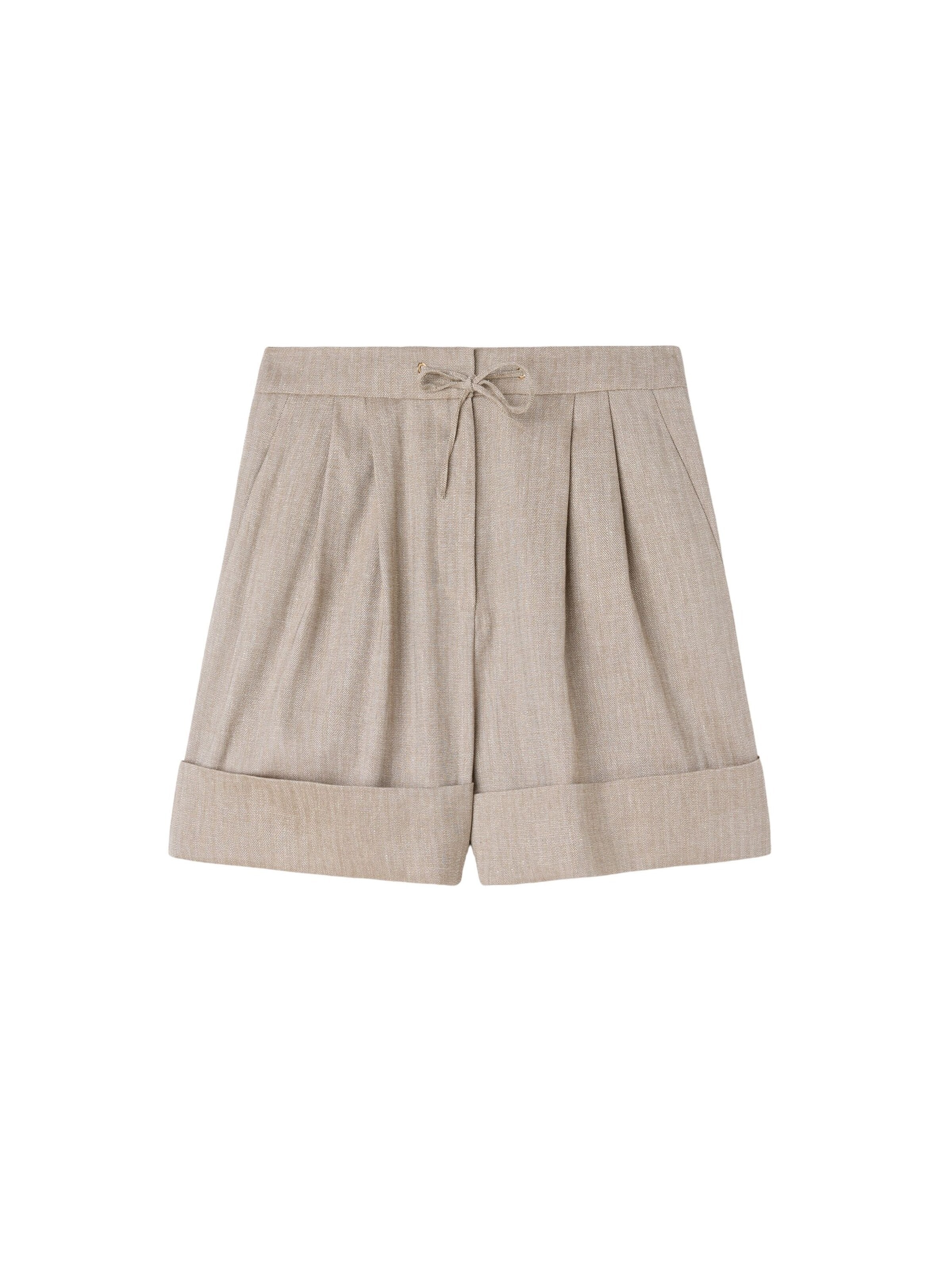 adl Regular Broek in Beige: voorkant