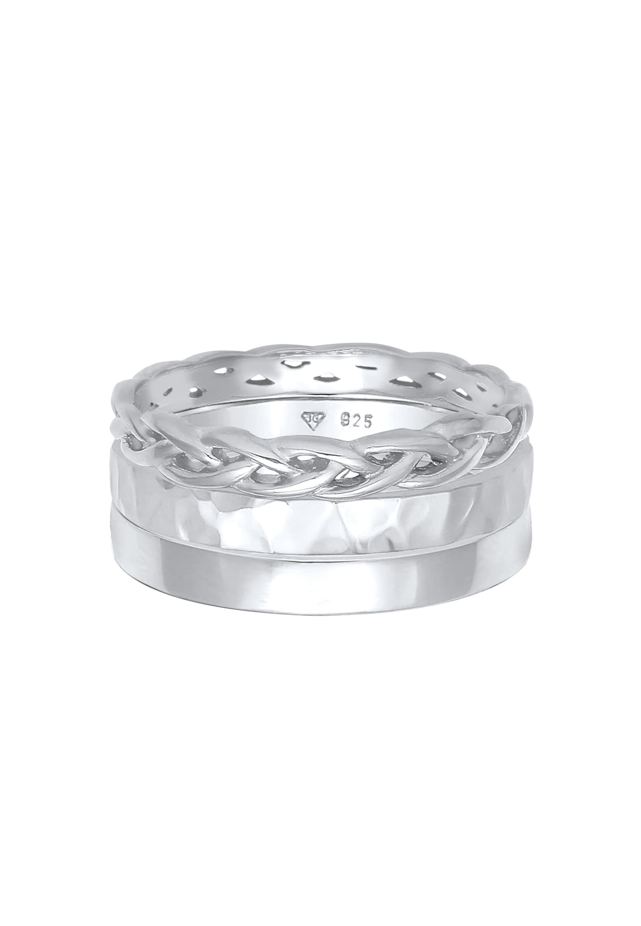 Bague 'Organic' ELLI en argent