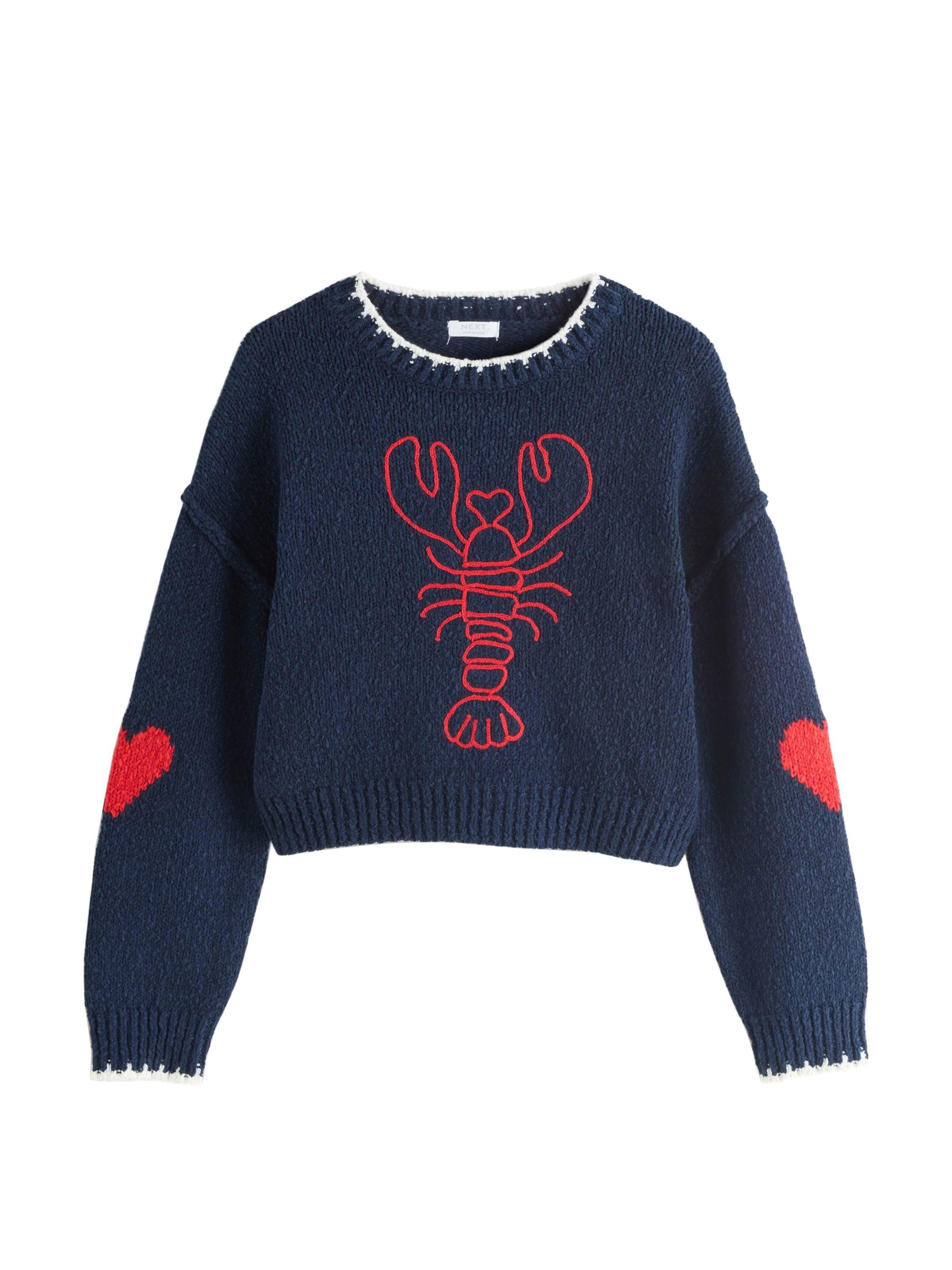 Pull-over Next en bleu : devant