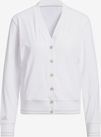 ADIDAS PERFORMANCE - Cárdigan deportivo 'Ultimate365 Tour' en blanco: frente