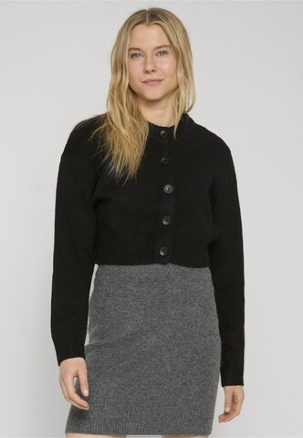 Cardigan Estelou en noir : devant