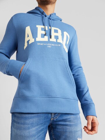 AÉROPOSTALE Sweatshirt in Blau