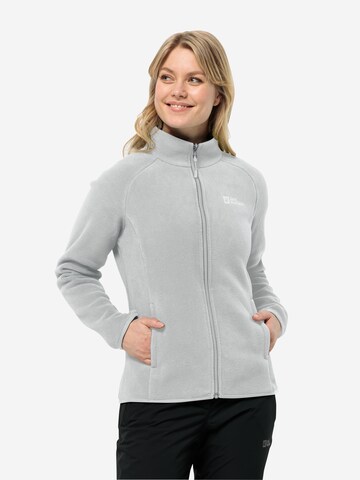 JACK WOLFSKIN - Chaqueta polar funcional 'MOONRISE' en gris: frente