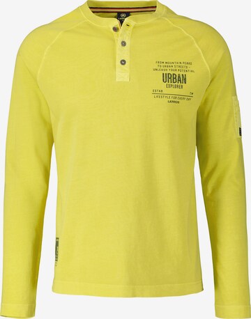 T-Shirt LERROS en jaune : devant