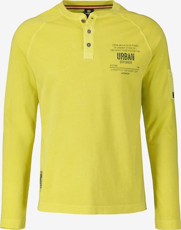 T-Shirt LERROS en jaune : devant