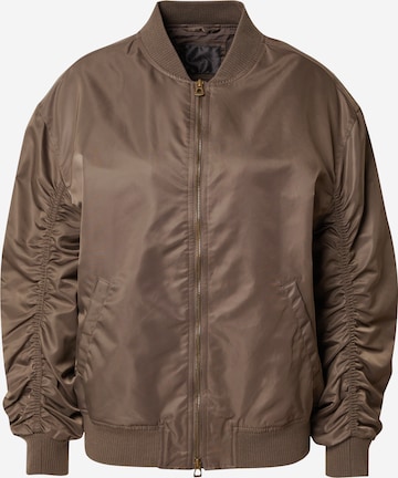 Veste mi-saison 'BIRKS' GUESS en marron : devant