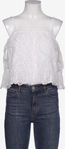 Abercrombie & Fitch Blouse & Tunic in S in White: front