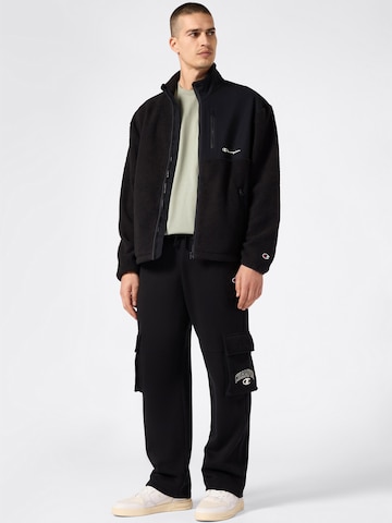 Champion Authentic Athletic Apparel Loose fit Cargo trousers in Black