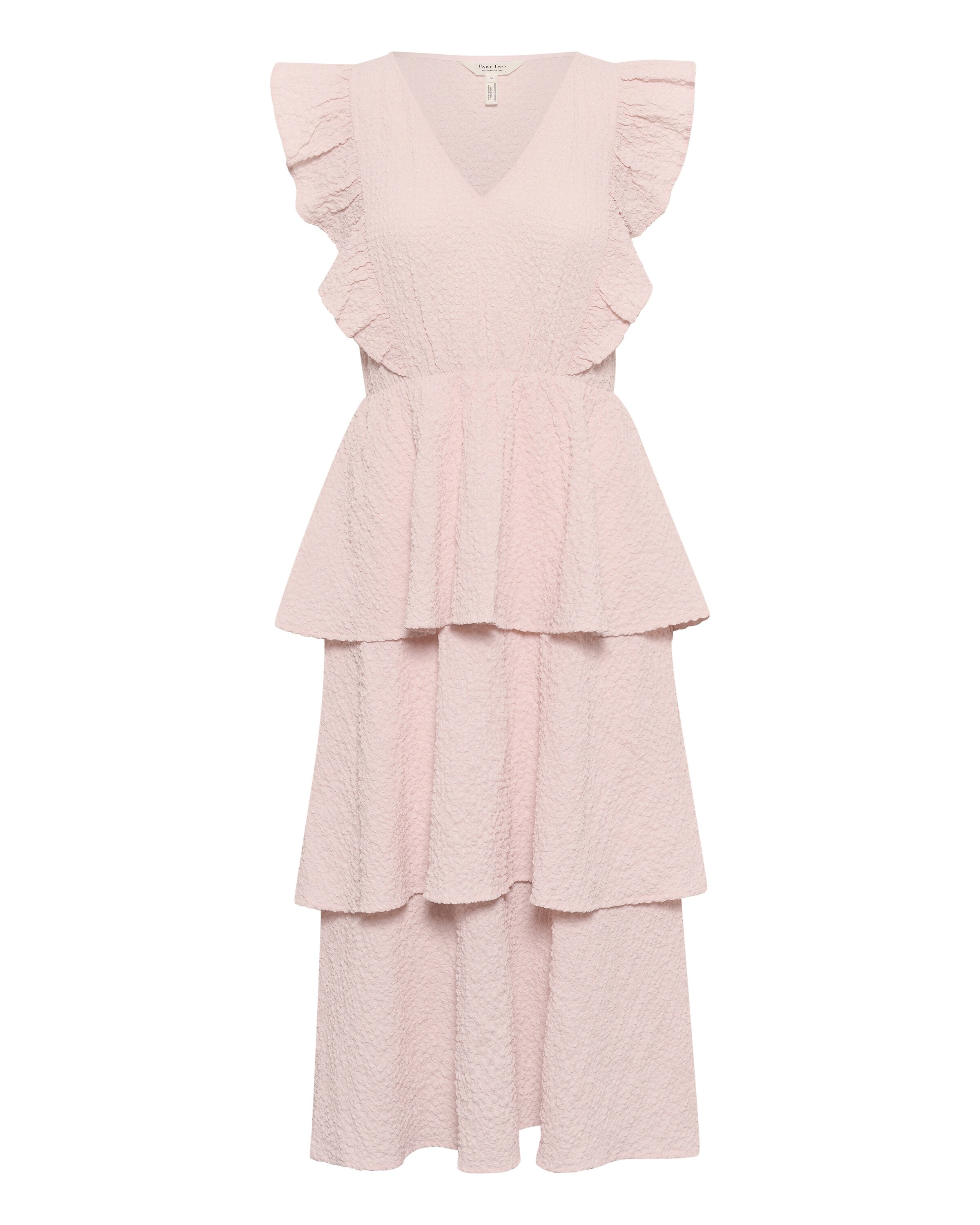 Part Two Jurk 'TulaPW' in Roze: voorkant