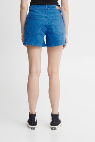 ICHI Regular Short 'Enny' in Blau