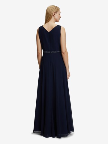 Vera Mont Evening Dress in Blue