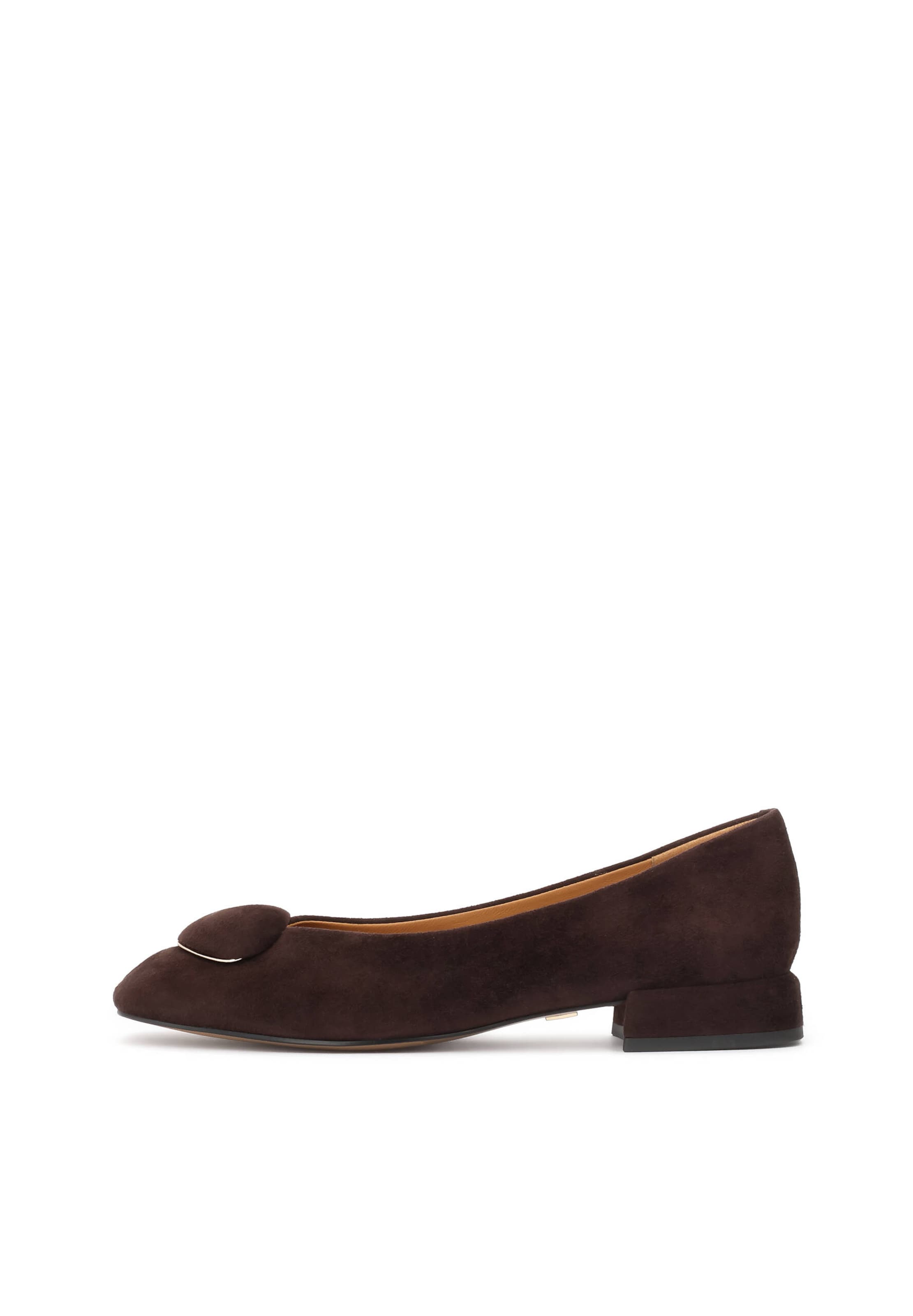 Ballerines Kazar en marron : devant