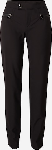 BOGNER - regular Pantalón 'LINDY' en negro: frente