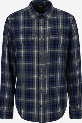 Lee Overhemd 'CLEAN' in Blauw: voorkant