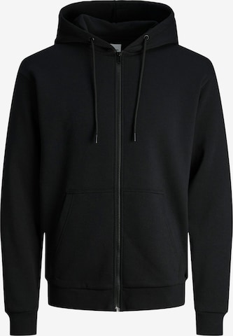 JACK & JONES Sweatjacke 'Bradley' in Schwarz: Vorderseite