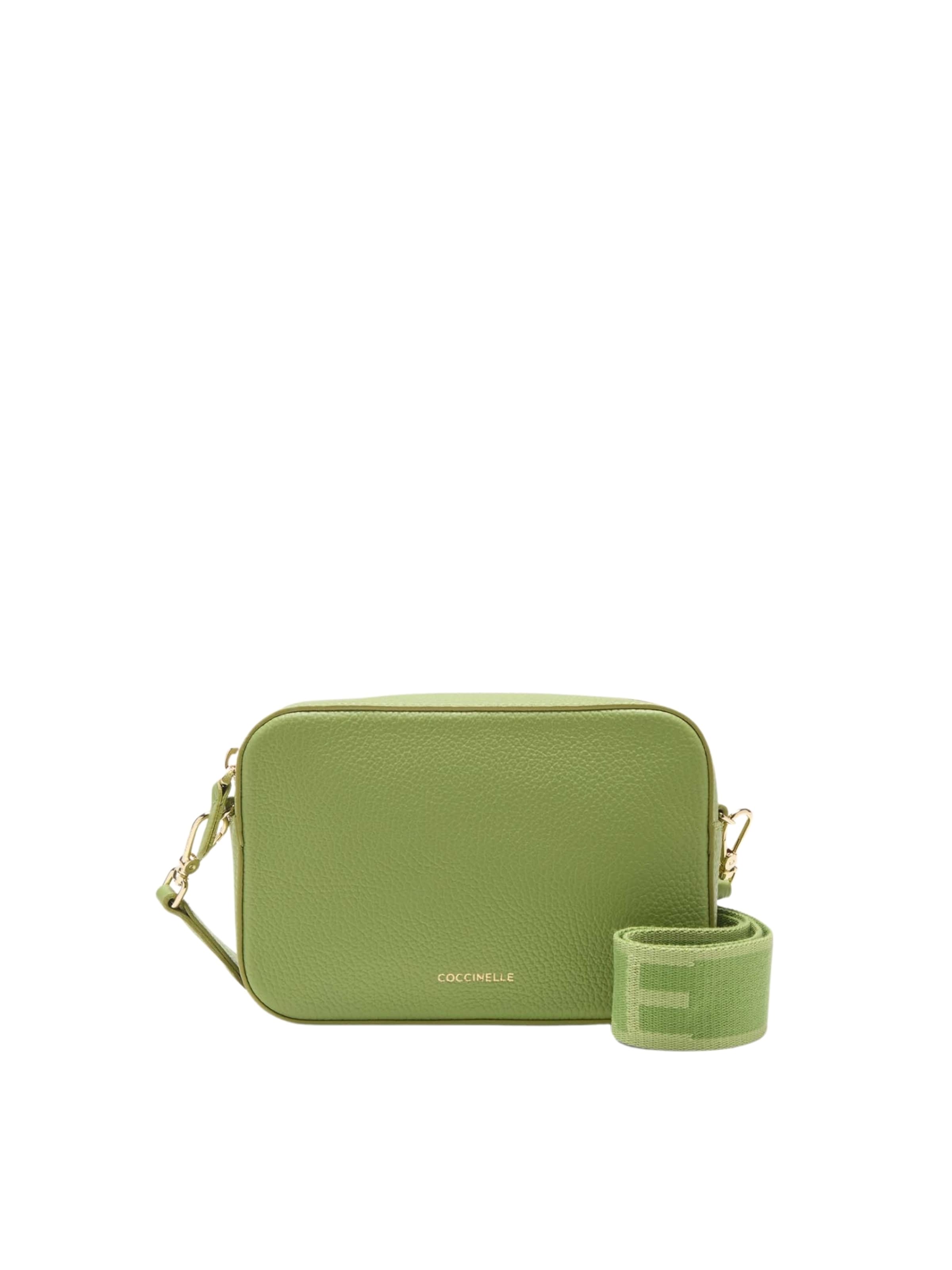 Coccinelle Handbag 'COCCINELLE TEBE' in Green: front