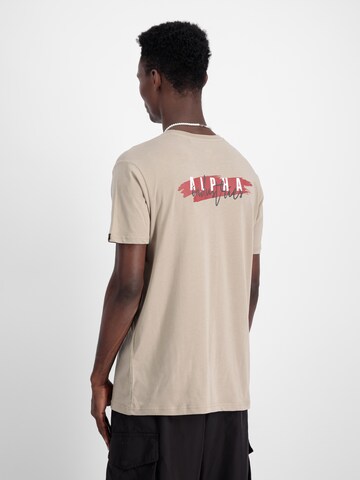 Maglietta di ALPHA INDUSTRIES in beige