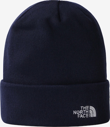 THE NORTH FACE - Gorra 'Norm' en azul: frente