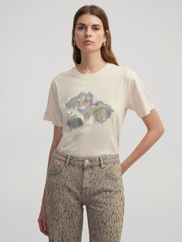 T-shirt Ipekyol en blanc : devant